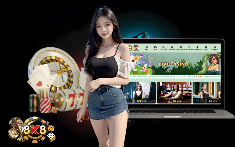 betting at 8k8 casino