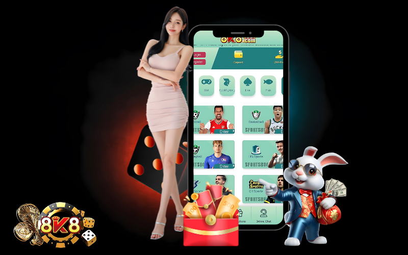 fast and secure transactions on 8k8