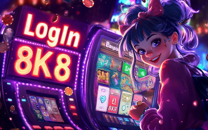 What should players keep in mind when logging into 8K8?